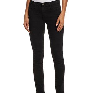 NWT FRAME - Le High Ankle Skinny Jeans, Black, Size 28,